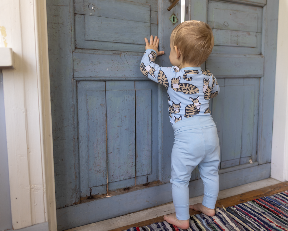 PAAPII DESIGN Baby Leggins, vaaleansininen