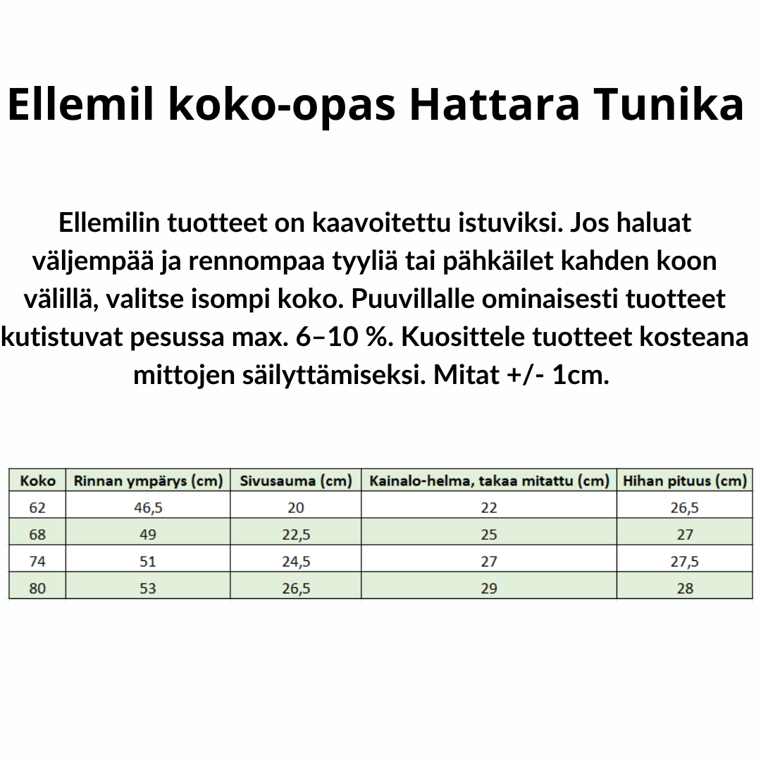 ELLEMIL Hattara Tunika, kaneli