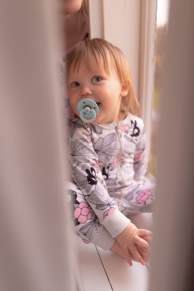 PAAPII DESIGN Lulla haalari Hilda, hiekka/vaaleanpunainen