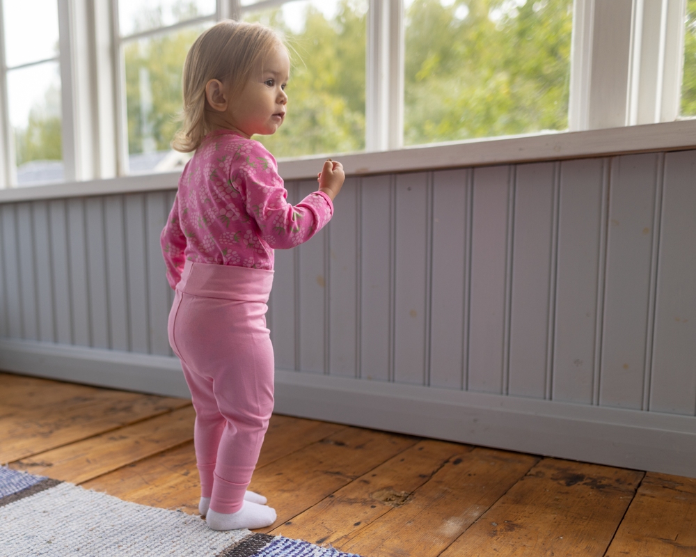 PAAPII DESIGN Baby Leggins, vaaleanpunainen