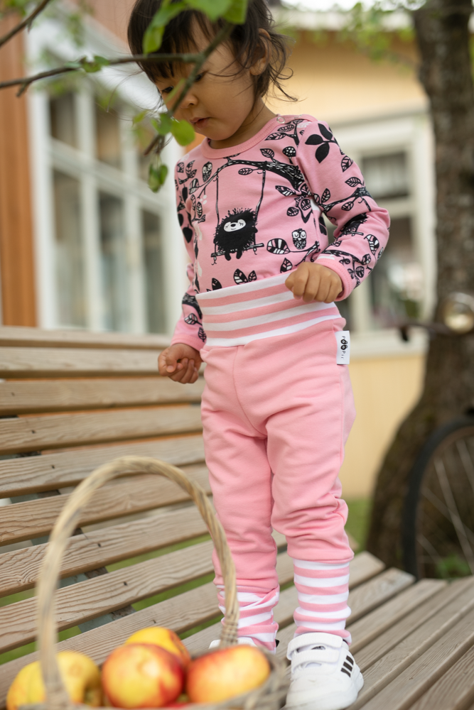 PAAPII DESING Body, Siiri keinuu, vaaleanpunainen