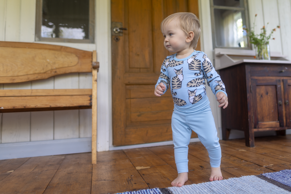 PAAPII DESIGN Baby Leggins, vaaleansininen