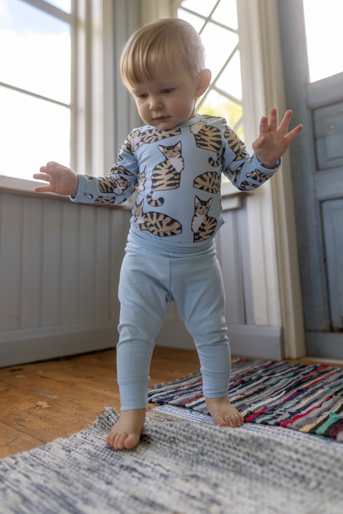 PAAPII DESIGN Baby Leggins, vaaleansininen